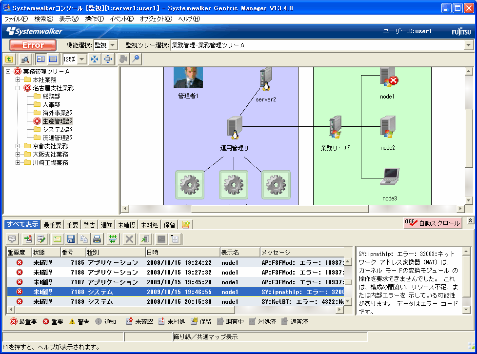 4 1 システムの異常を監視する