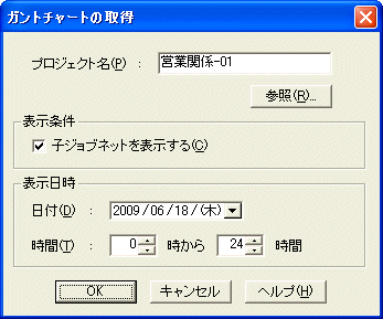 9 2 ガントチャートを印刷する