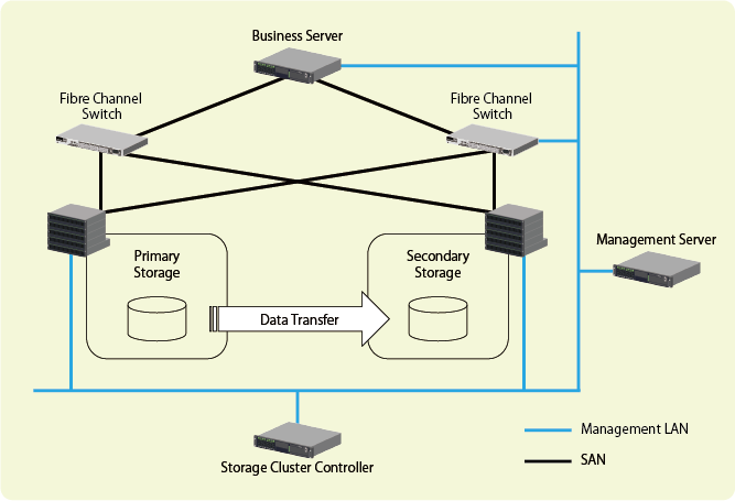 Cluster storage