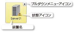 装置ノードの表示イメージ